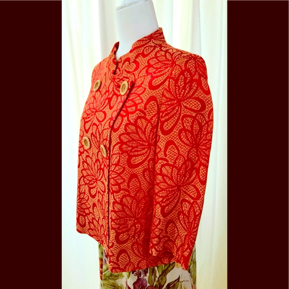 TALBOTS COLLECTION Asian inspired jacket
